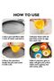 Silicone egg and meat molds with retaining rings, set of 4, suitable for stovetop and air fryer cooking. - 4