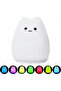 Silicone LED Touch Night Light for Children and Babies, Bedside Lamp with Dimmable Dimming, USB Interface, Suitable for Children's Rooms/Bedrooms - 6