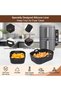 Silicone air fryer molds for Ninja SL400EU dual-zone 9.5L XL, 4-piece accessory basket set, reusable trays AF400EU dual-zone - 2