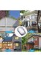 Waterproof two-piece set for wireless doorbell buttons, transparent protective cover for outdoor doorbells. - 5