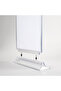 A4 Clear Acrylic Tabletop Foil Holder T-Base Menu Holder - Double-Sided Restaurant, Cafe, and Store Information Stand - Pack of 5 - 7