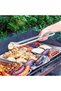 Universal BBQ tongs, long-handled sausage BBQ tongs, stainless steel kitchen tongs, BBQ tongs, multi-purpose BBQ tongs, meat tongs - 5