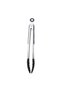 Three-piece kitchen tongs set, 7/9/12 inches, BBQ tongs, BBQ accessory, with hanging loop, cooking tongs, heat resistant, silicone non-stick coating - 4