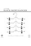 Chrome-plated four-tiered skirt and elastic band hanger | Clips | Wardrobe organization | - 2