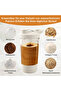 400ml Self-Stirring Cup, Rechargeable Protein Powder Shaker with Automatic Stirring Function, USB-C Interface, for Coffee, Tea, Milk - 5