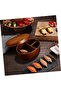 Single-Layer Wooden Lunchbox (800ml Capacity), Retro Style, Safe and Natural Materials for Office Lunches and Picnics - 5