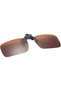Clip-on Sunglasses - Eye Protection Glasses - Outdoor Activities - Polarized Lens - UV400 Protection - Green - 3