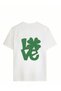 2-Pack Black+White Clover Print Comfort T-Shirt - 3