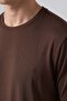 Egyptian Men's Modal Blend Pajama Set Brown - 3