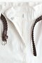 Belted twill shorts - 7