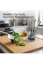 8 Piece Kitchen Knife Set, Razor Sharp Cutlery Collection with Ergonomic Seamless Handles for Home Chefs & Cooking Enthusiasts, All-in-One Cooking Tools for Daily Food Prep & Family Dining - 5