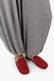 Women's Kaela Red Genuine Suede Leather Loafer Slippers - 4