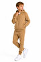 Boy's 2 Thread Seasonal Hooded Zippered Tracksuit Set G2027-10 - 2