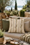 Toscana Olive Branch Flower Pattern Mediterranean Style Italian Style Vintage Beige Cream 1Pc Throw Pillow Cover Double Sided Throw Pillow Cover Digital Printing - 3