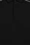 Men Classic Fit Short Sleeve Outdoor Polo Shirt, Black - 2