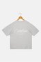 Kids Boy Crew Neck Short Sleeve Graphic Print T-Shirt, Light Grey - 3