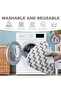 Replacement cloths for 4 microfiber steam mops suitable for Shark S3973D S3973 S5003D S6002 - 4