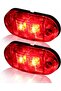 10 LED side marker lights (2 each), 12/24V LED clearing lights, trailer side lights, RV trailer warning lights (red). - 2