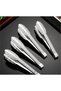 4 Pieces Kitchen Supplies Gadget Stainless Steel Barbecue Anti-Burn Clips For Buffet Food Clips Barbecue Clips