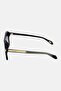 Women SJC036 Square Sunglasses, Black - 4