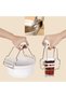 2-Piece Heat-Resistant Silicone Handle Kitchen Tongs Set, Anti-Scald Non-Slip Food Clamps for Cooking & Grilling, Apricot - 3