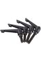 M10 clamping rod machine adjustable handle external thread button lock (M10 50)