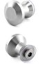 Stainless steel shower door handle for bathroom - 30mm - 1 piece - Modern design - 5