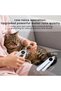 2-in-1 dog nail clippers and nail file with LED light and smart display. Rechargeable electric dog nail trimmer with 3 speed settings - 2
