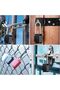 Long combination lock with four - digit combination lock, for outdoor use, ideal for gates, garden cabins, cabinets, sports facilities,... - 5