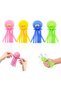 Set of 4 octopus-shaped water balloons, pool toys, reusable, water bombs, for pool, beach, bathtubs
