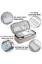 Multifunctional pencil case, made of Oxford cloth, with multiple compartments, sturdy and durable, grey. - 2