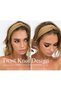 A set of 8 Bohemian-style elastic headbands, women's cross headscarves, and solid-color yoga headscarves. - 3