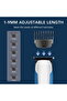 Men's professional cordless hair clipper with LCD display, quick shave, detachable blade, beard and hair trimmer set. - 6