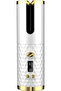 Wireless Automatic Hair Curler (White) - The perfect gift for women. This wireless automatic hair curler features a built - in battery, USB...