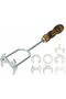 21-in-1 Telescopic Multi-Function Sink Wrench with 7 Interchangeable Heads for Plumbing