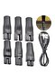 7-Piece Shaver Charging Accessory Set Includes USB Adapter Compatible Electric Shavers Hair Clippers Beard Trimmers Beauty Devices