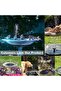 Solar-Powered Fountain-6 Accessories Water Feature Pump for Gardens Ponds & Bird Baths-160mm - 3
