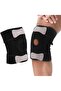 Adjustable Neoprene Patellofemoral Knee Brace with Stabilizing Ring - Ligament Support for Cruciate Injuries & Sprains (Black)