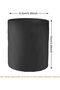 Waterproof silicone pen holder, office desk pen holder, pen holder for storing paintbrushes, decorative brushes, makeup brushes - 2
