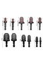 11-Piece Copper Pipe Flaring Tool Set-Manual Flaring Drill Bits for AC-1/4 to 7/8 Inch - 2