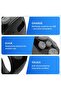 Two-finger wireless Bluetooth remote controls, rechargeable Bluetooth scrolling ring for home use (black) - 4