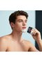 Men's electric shaver - wet & dry electric shaver - USB Recharge - IPX7 Waterproof - For home - travel - business - & gift (silver) - 7