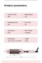 New Volumizing Comb, Straightening and Curling Iron, Dual-Use, Damage-Free Styling Comb, Smart Inward Curl, Bangs Styling, Portable, Anti-Scalding. - 2