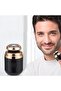 Portable mini electric shaver for men, USB interface, motor speed up to 6600 rpm - Black - 3