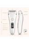 Women's electric shaver, rechargeable, with LED display, suitable for face, underarms, legs and bikini line hair removal. - 2