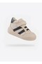 According to the First Step Shoes, the Color Is Beige. - 4