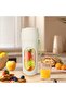 Cordless Electric Juicer Mini Blender USB 450ml 12-Blade Green - 2