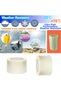 3-pack of waterproof RV awning repair tape, strong adhesive, tent repair tape, transparent boat cover, repair kit, 10 meters - 2