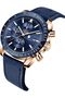 Watch for Men Silver Stainless Steel Mens Watches 30M Waterproof Analog Quartz Movement Wrist Watch Gifts for Men - 3