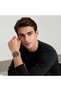 BY Watch for Men Silver Stainless Steel Mens Watches 30M Waterproof Analog Quartz Movement Wrist Watch Gifts for Men - 3